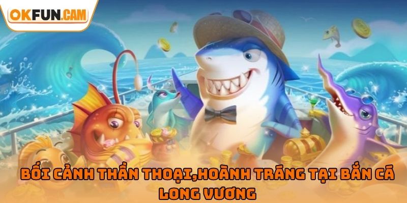 Bối cảnh thần thoại,hoành tráng tại bắn cá long vương OKFUN