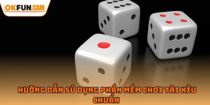 Hướng dẫn sử dụng phần mềm chơi tài xỉu chuẩn