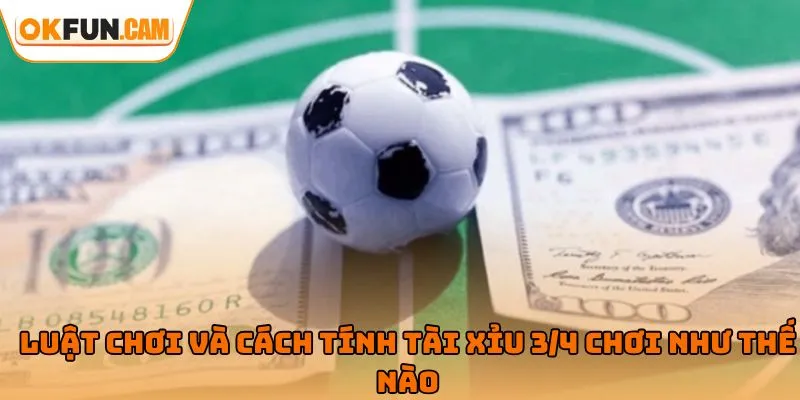 Luật chơi và cách tính tài xỉu 3/4 chơi như thế nào
