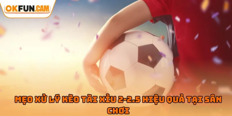 Mẹo xử lý kèo tài xỉu 2-2.5 hiệu quả tại sân chơi OKFUN