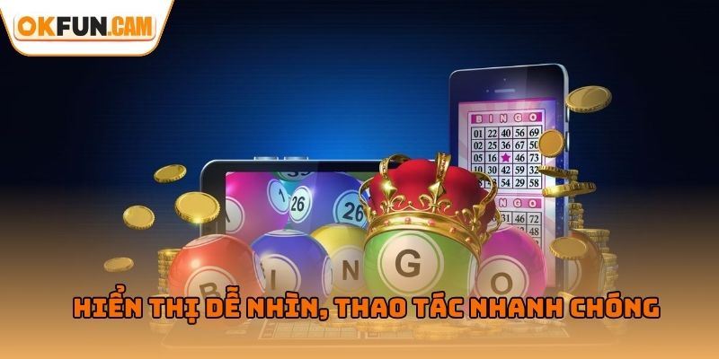 Công cụ thống kê bạc nhớ hiển thị dễ nhìn, thao tác nhanh chóng