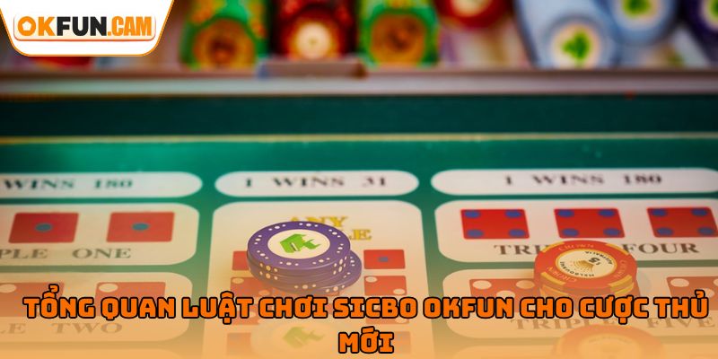 Tổng quan luật chơi Sicbo OKFUN cho cược thủ mới